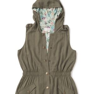 Matilda Jane WINDING PATH Hooded Vest 14 NWT